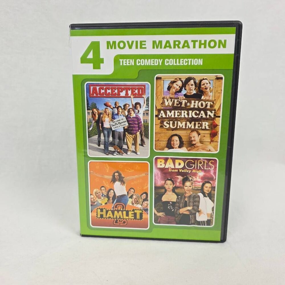 4 Movie Marathon Teen Comedy DVD Collection